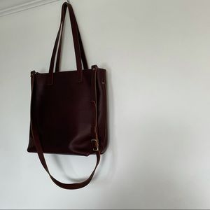 Crossbody Leather Tote